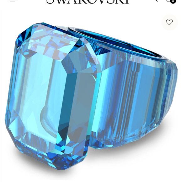 Swarovski LUCENT cocktail ring - Picture 9 of 10